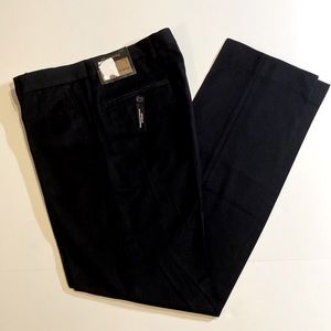 Dockers SZ 31 x 42 Black Flat Front Dress Pants New D11